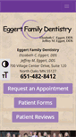 Mobile Screenshot of eggertfamilydentistry.com